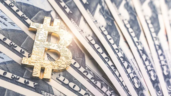 bitcoin and dollars